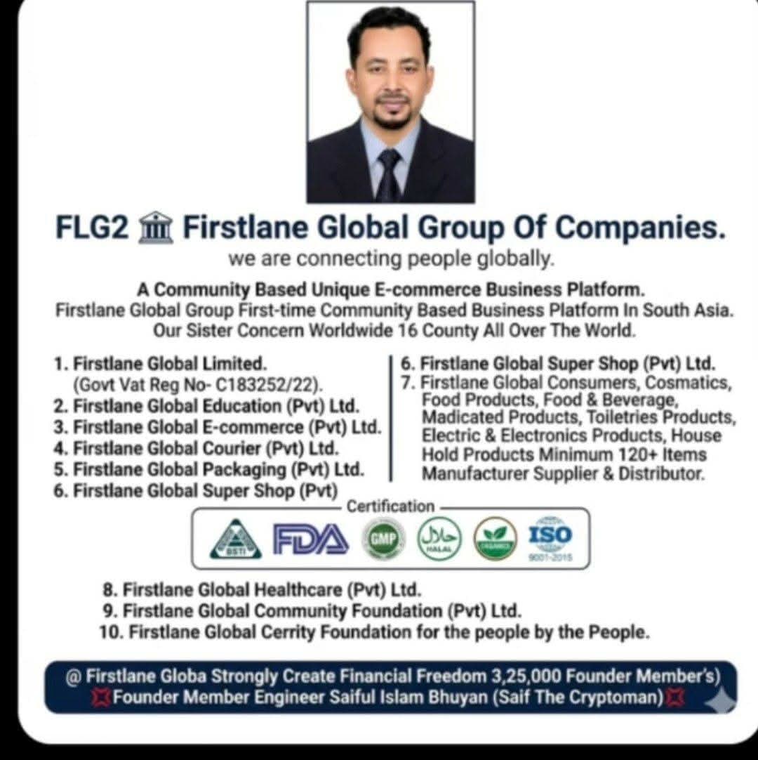 About Firstlane Global Group (FLG2)
